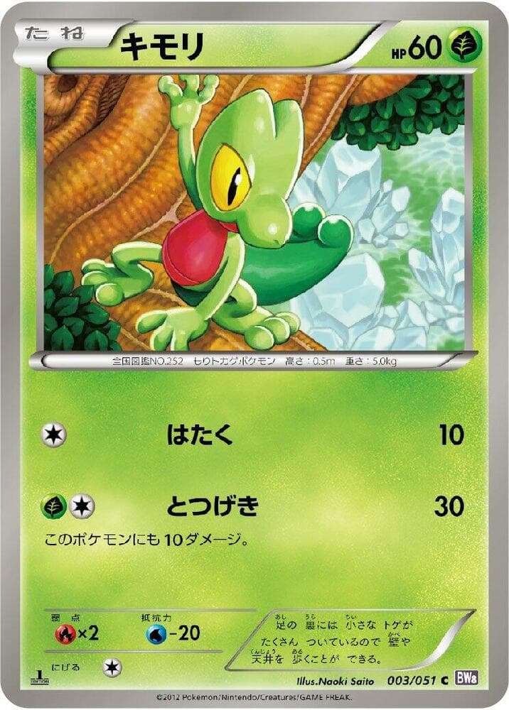 Treecko — изображение карты