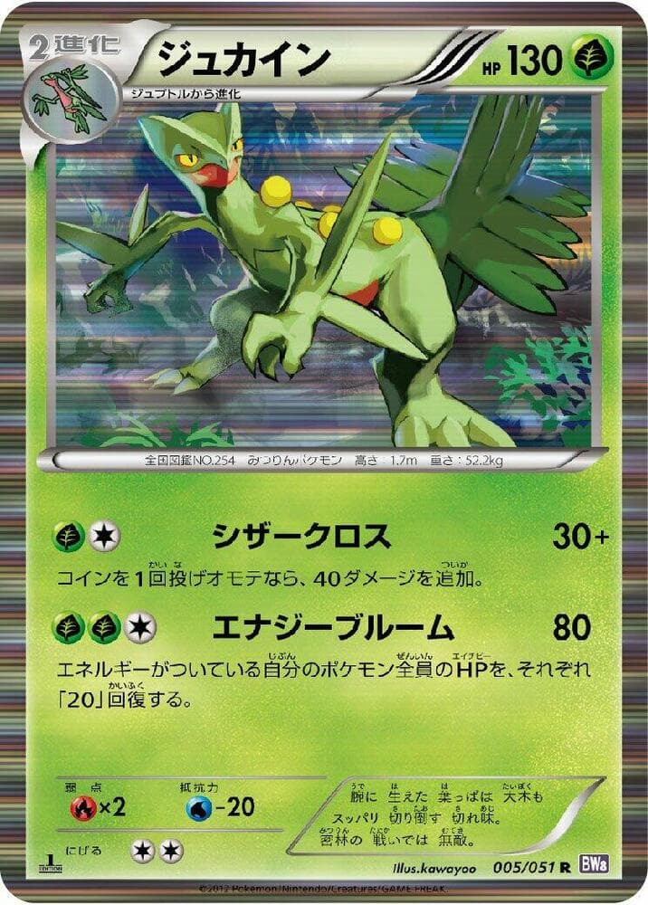 Sceptile — изображение карты