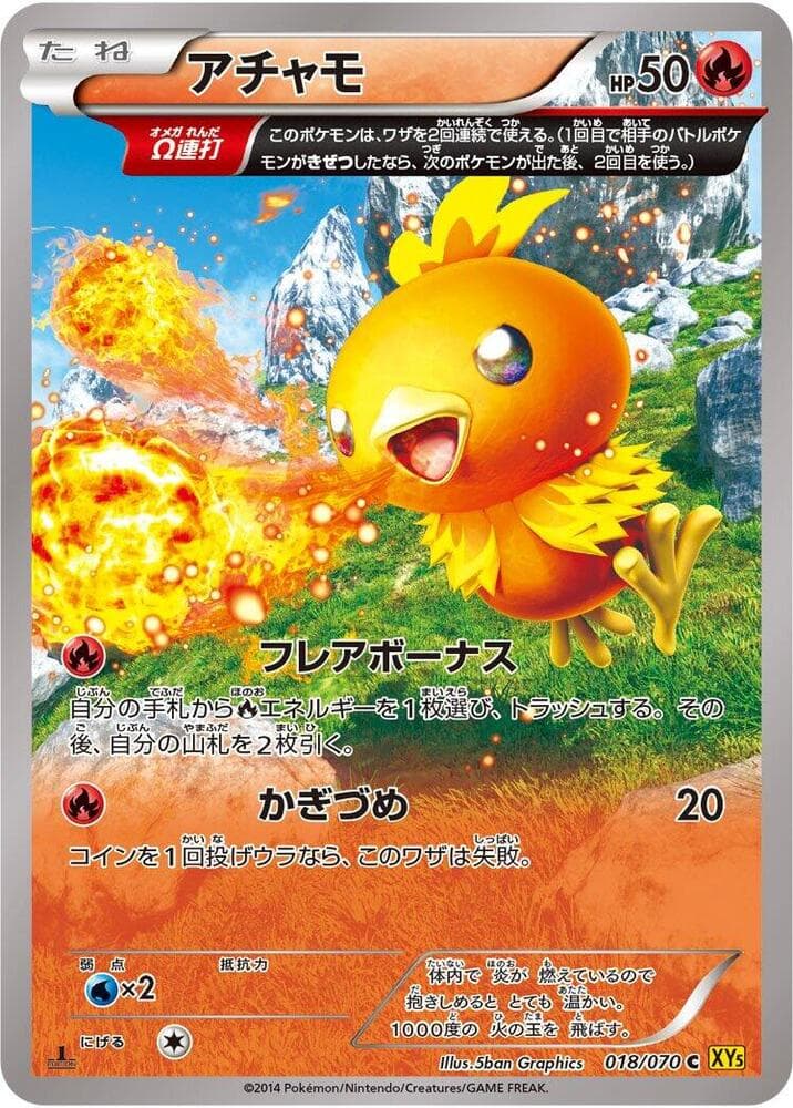 Torchic — изображение карты