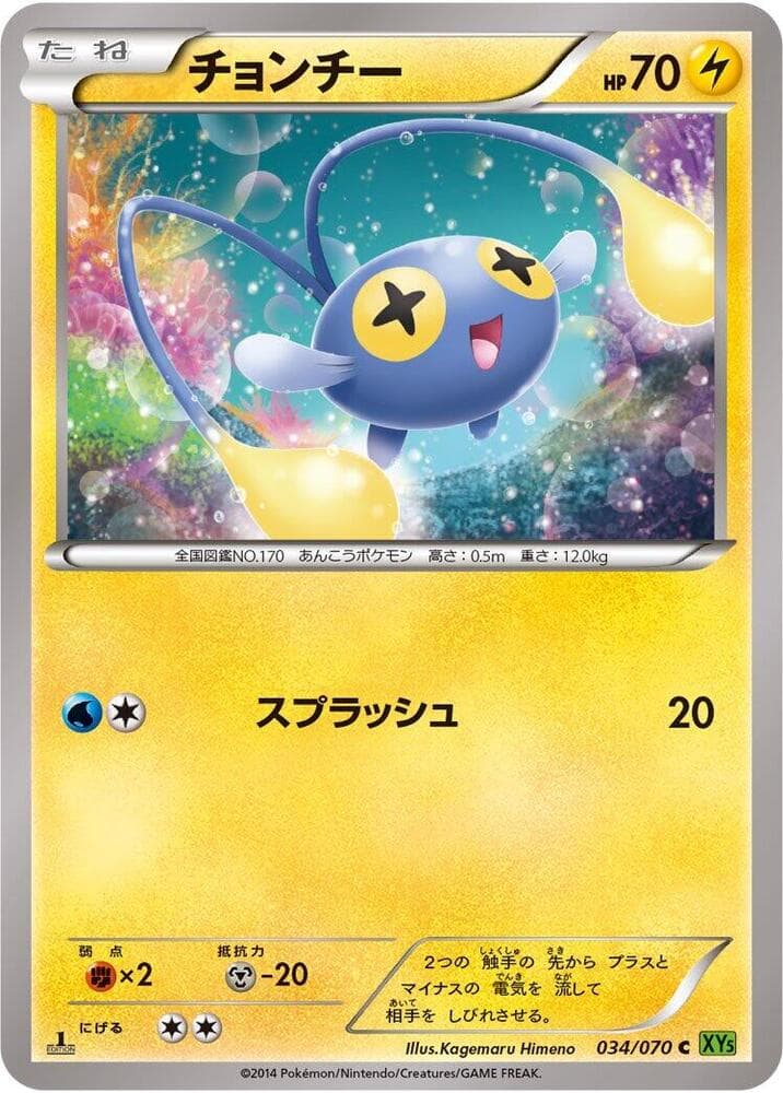 Chinchou — изображение карты