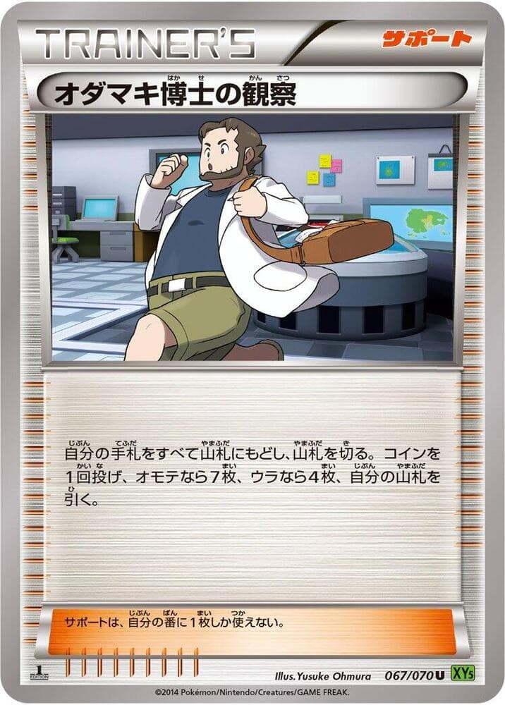 Professor Birch's Observations — изображение карты