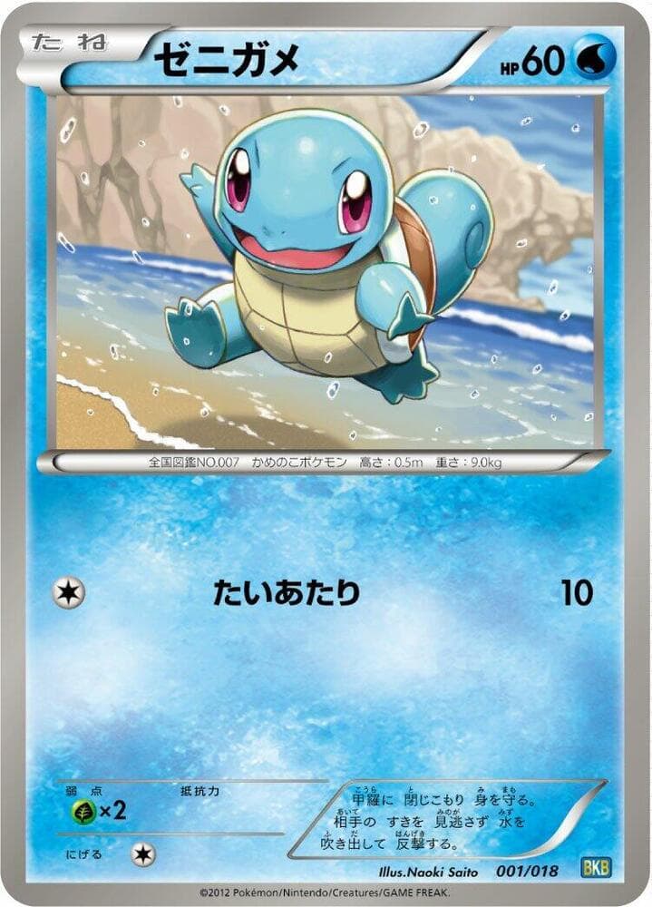 Squirtle — изображение карты