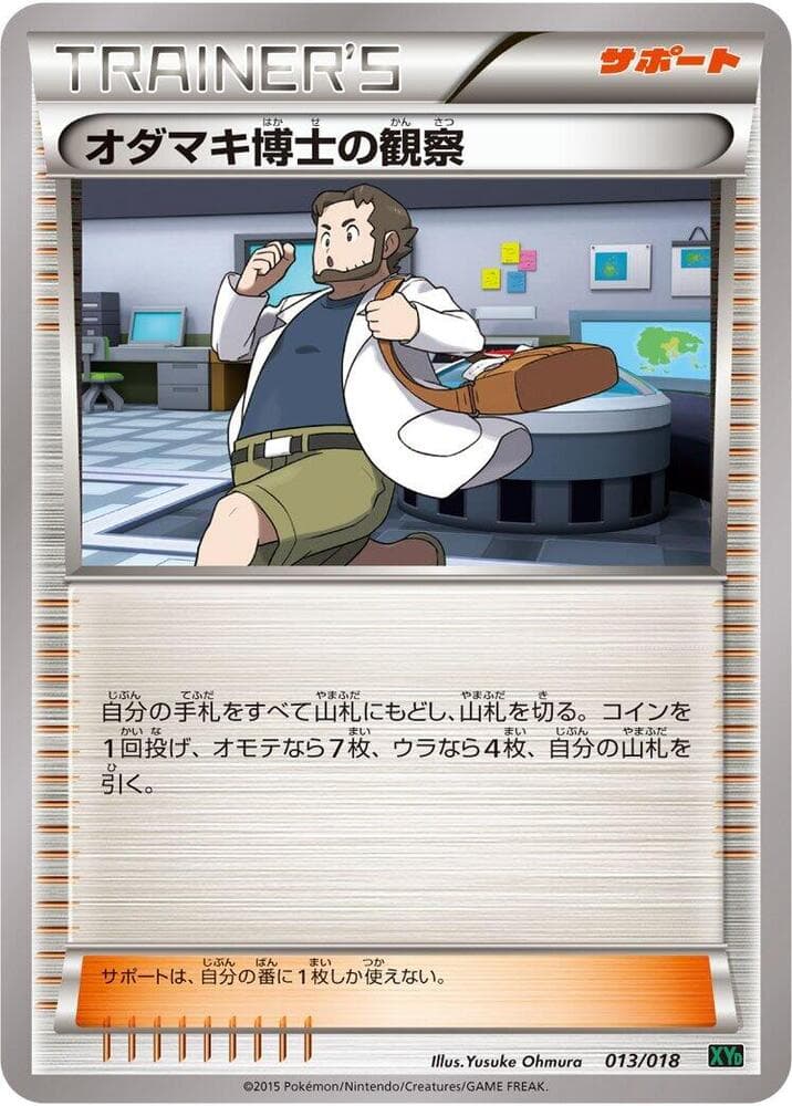 Professor Birch's Observations — изображение карты