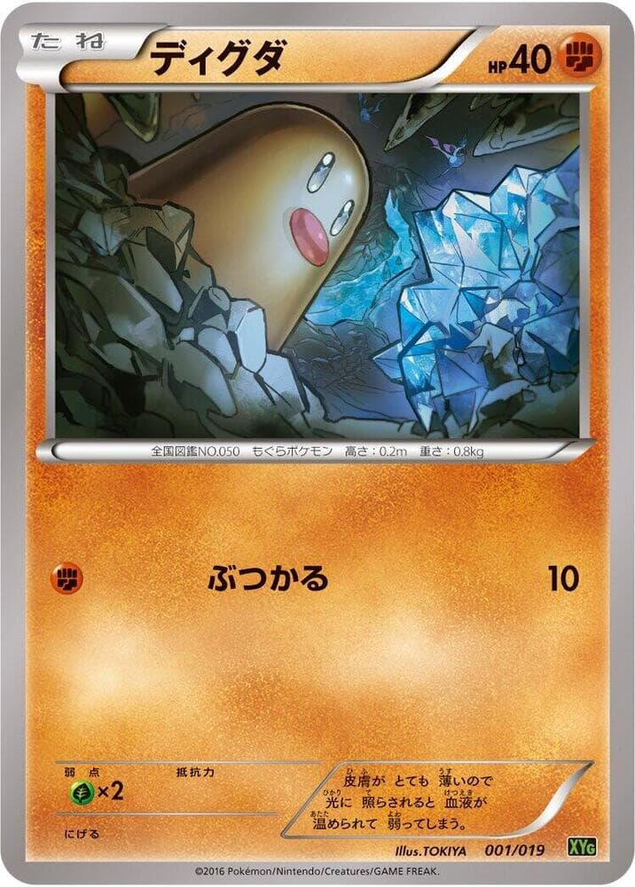 Diglett — изображение карты