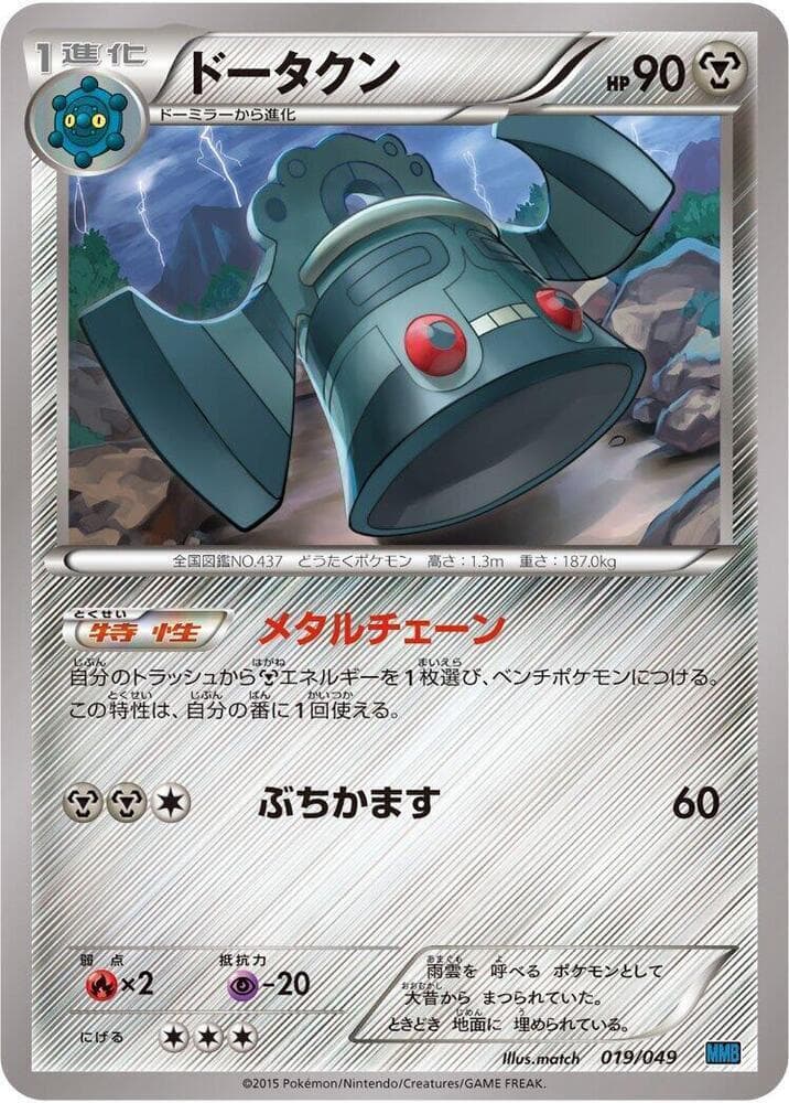 Bronzong — изображение карты