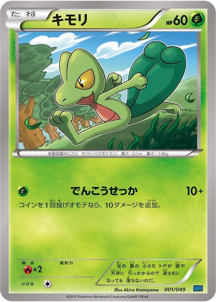 Treecko — изображение карты