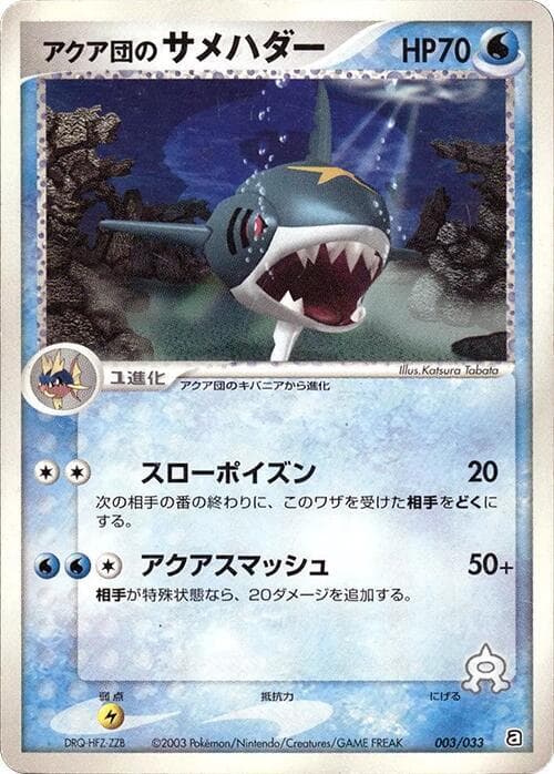 Team Aqua's Sharpedo — изображение карты