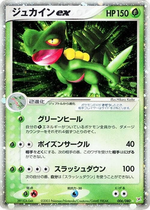 Sceptile ex — изображение карты