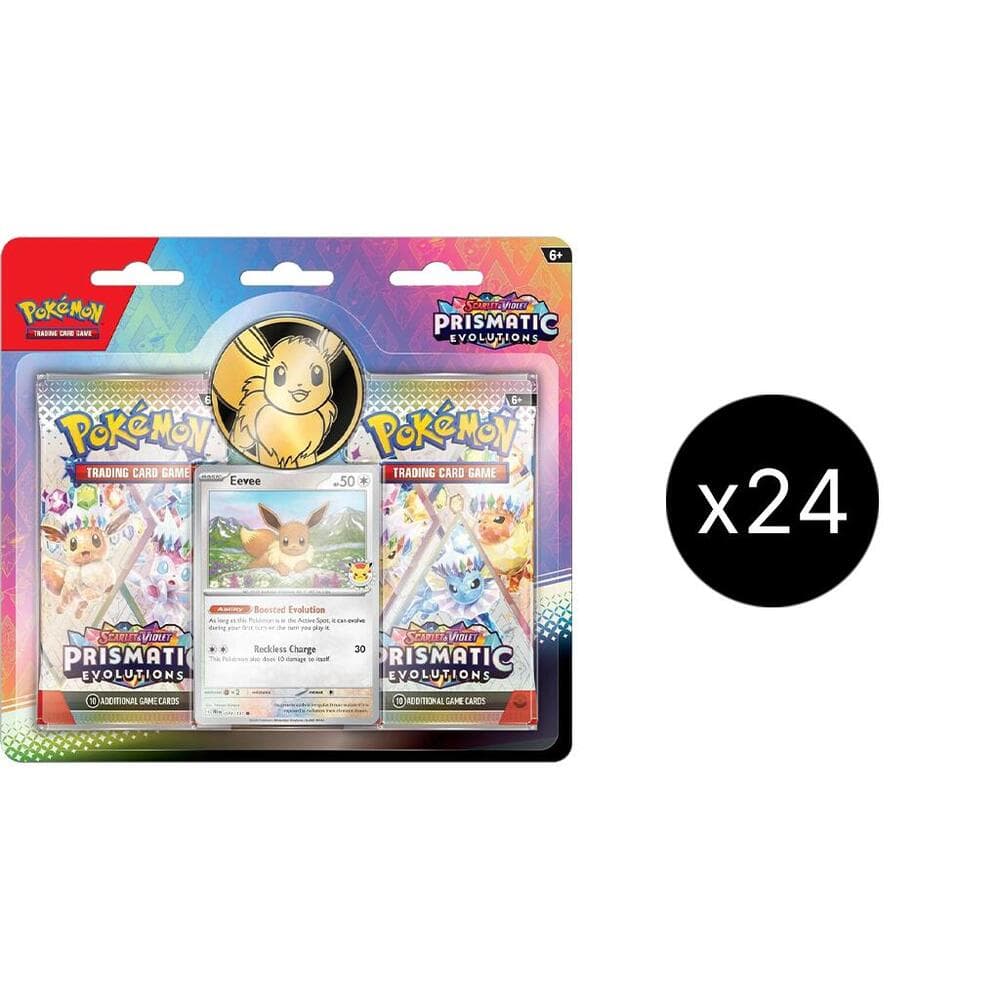 Prismatic Evolutions 2-Pack Blister Case