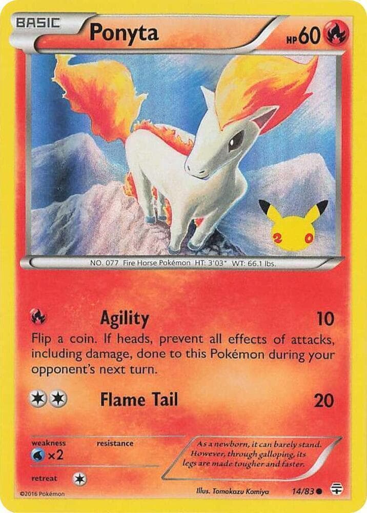 Ponyta (UK Exclusive Promo) — изображение карты