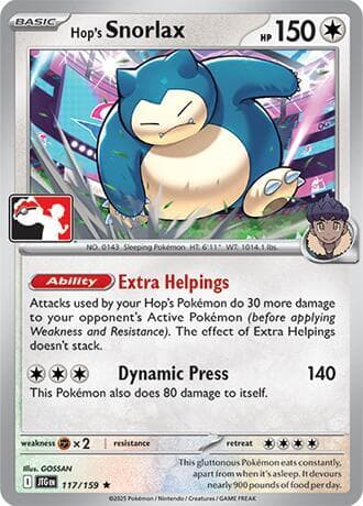 Hop's Snorlax — изображение карты