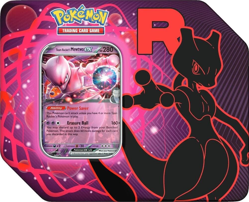 Team Rocket Tin [Team Rocket's Mewtwo ex]