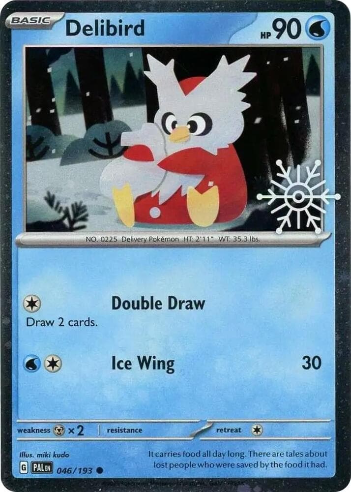 Delibird (Holiday Calendar) — изображение карты