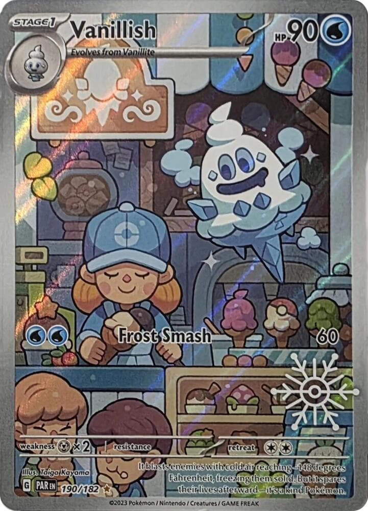 Vanillish - 190/182 (Holiday Calendar) — изображение карты