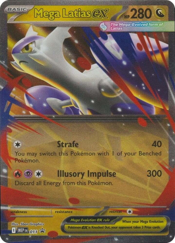 Mega Latias ex — изображение карты