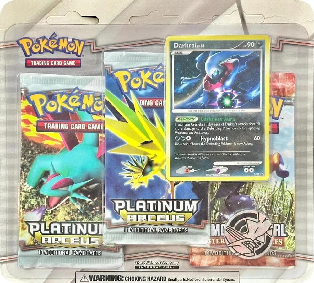 Arceus 3 Pack Blister [Darkrai]