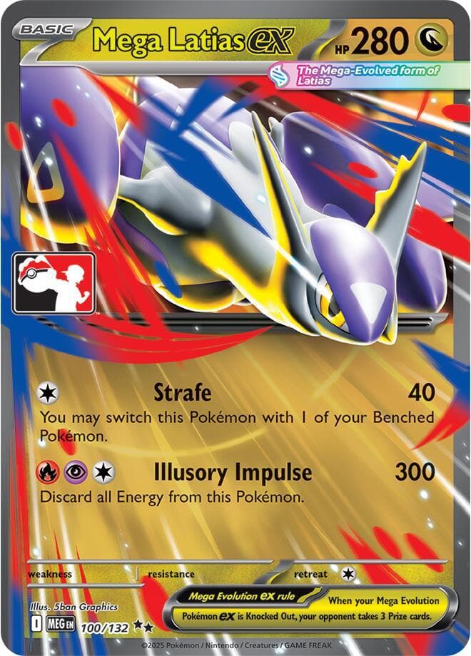 Mega Latias ex — изображение карты