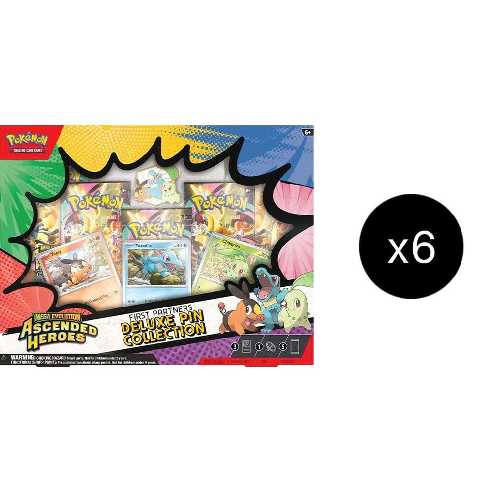 Ascended Heroes First Partners Deluxe Pin Collection Case