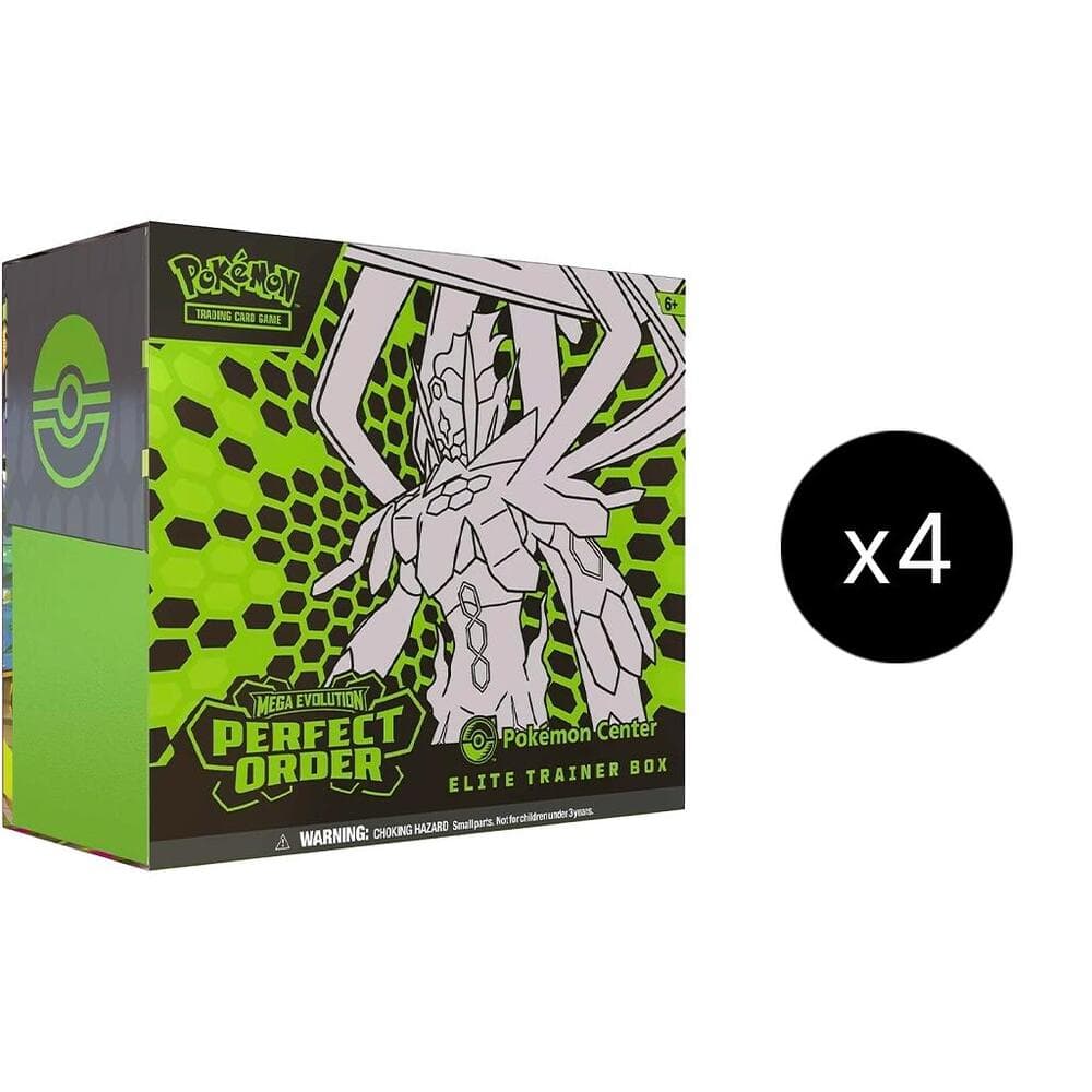 Perfect Order Pokemon Center Elite Trainer Box Case