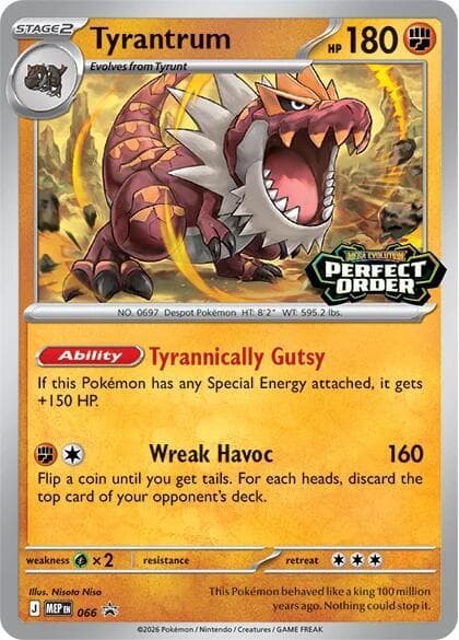 Tyrantrum — изображение карты