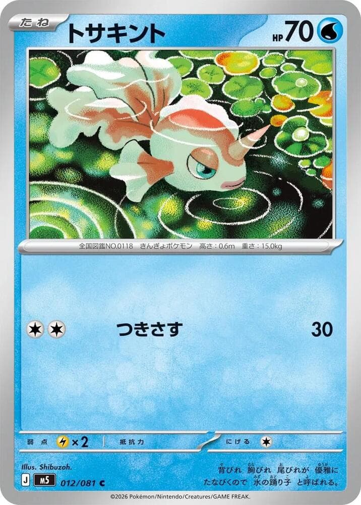 トサキント — изображение карты