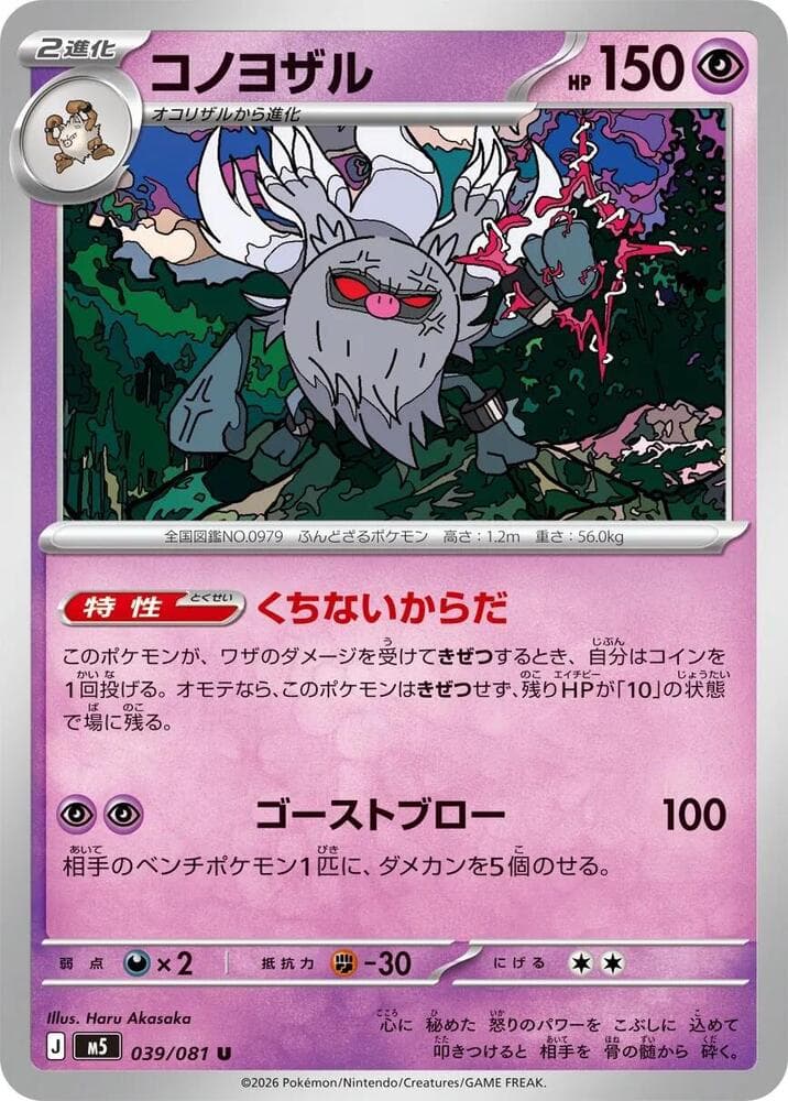 コノヨザル — изображение карты
