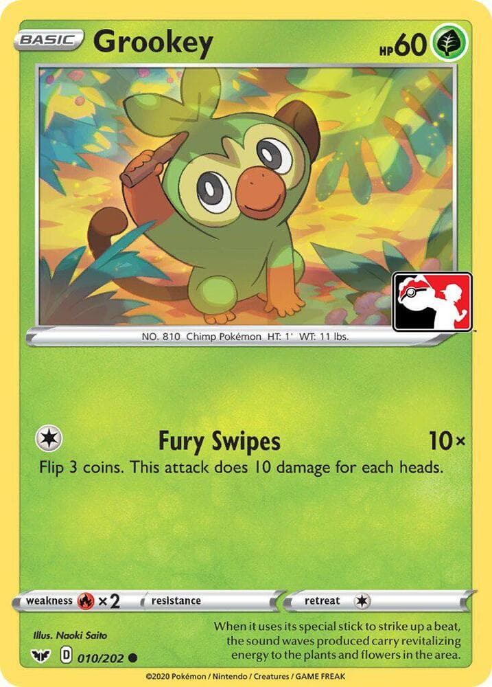 Grookey (Library Exclusive) — изображение карты