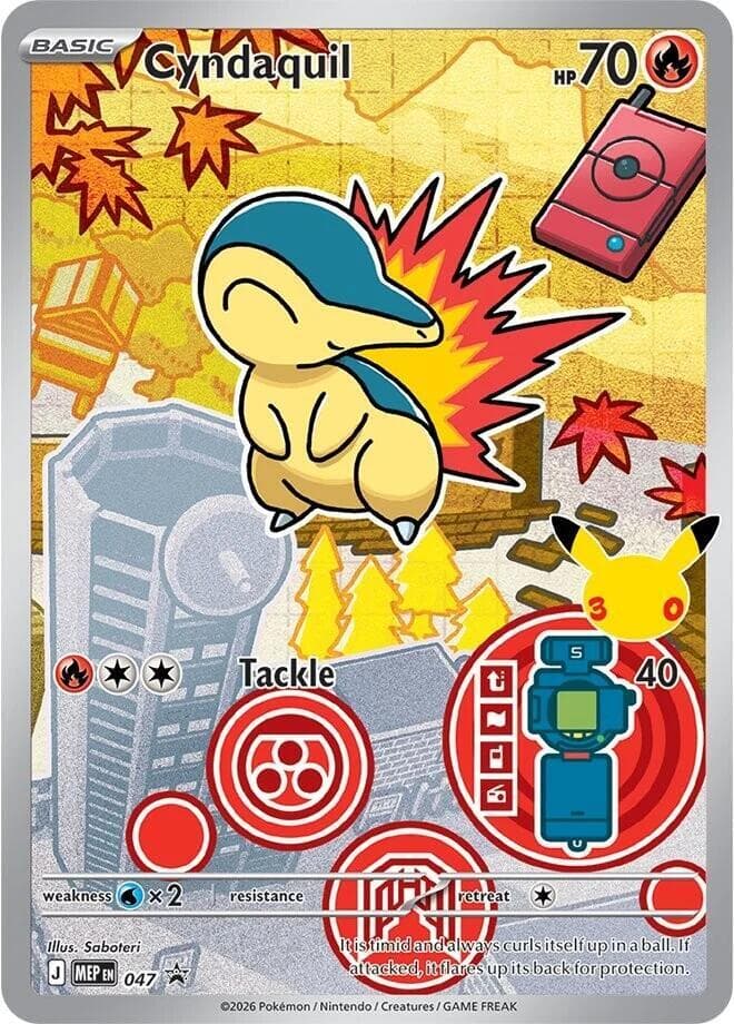 Cyndaquil — изображение карты