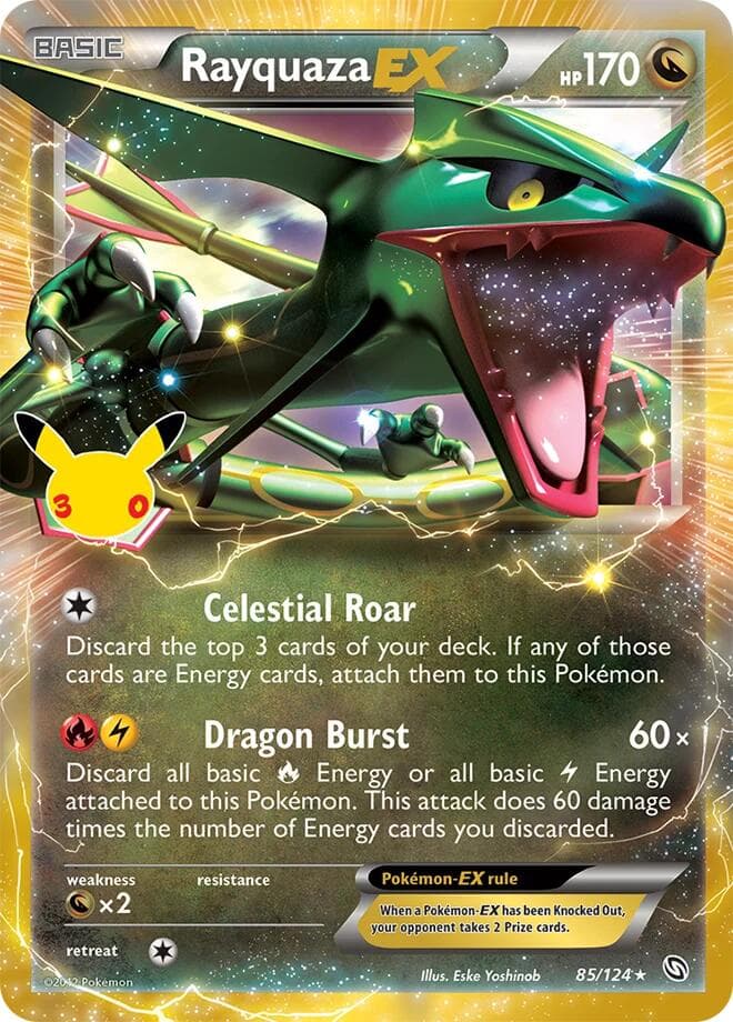 Rayquaza EX — изображение карты