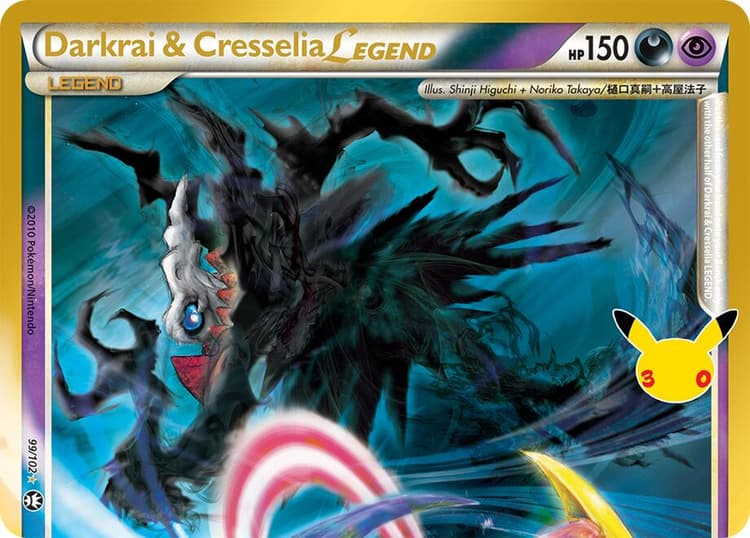Darkrai & Cresselia Legend (Top) — изображение карты