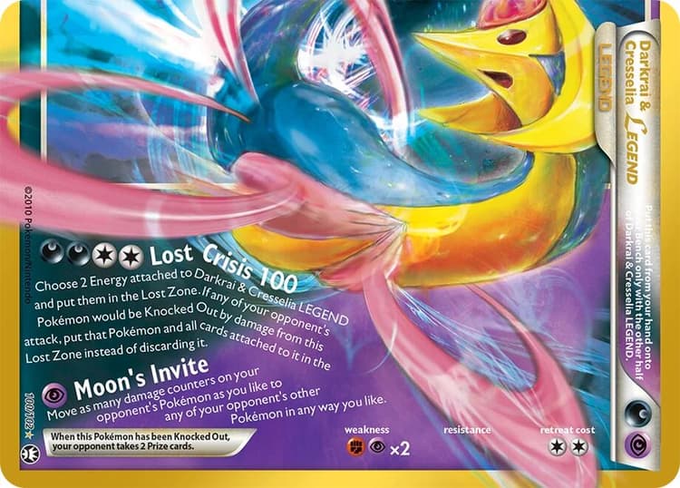 Darkrai & Cresselia Legend (Bottom) — изображение карты
