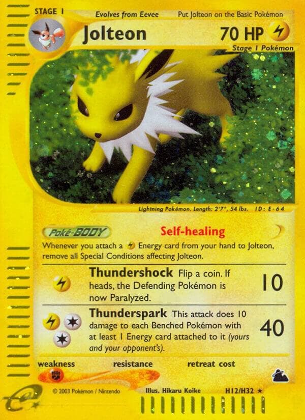 Jolteon — изображение карты