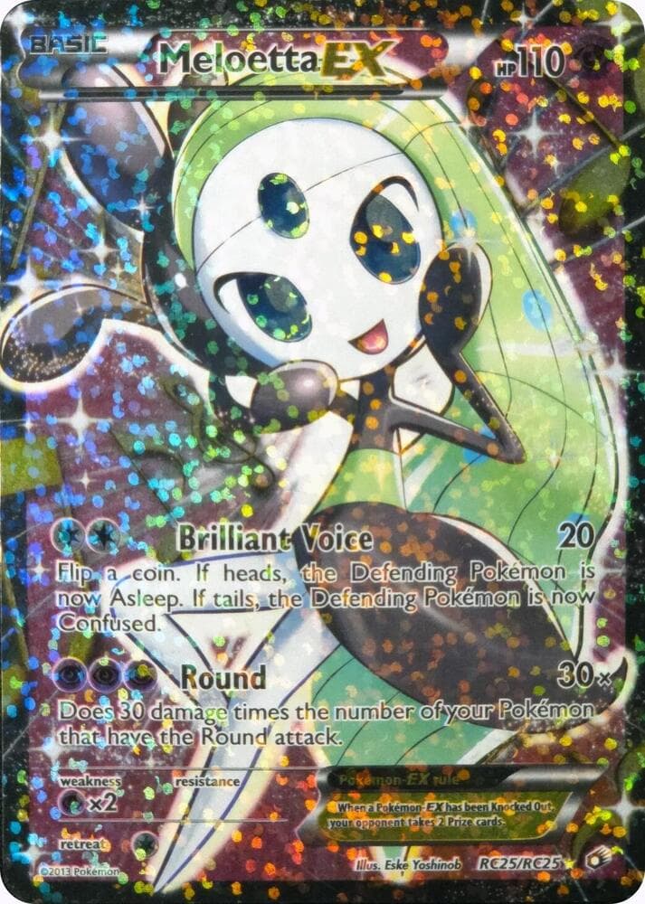 Meloetta EX (Full Art) — изображение карты