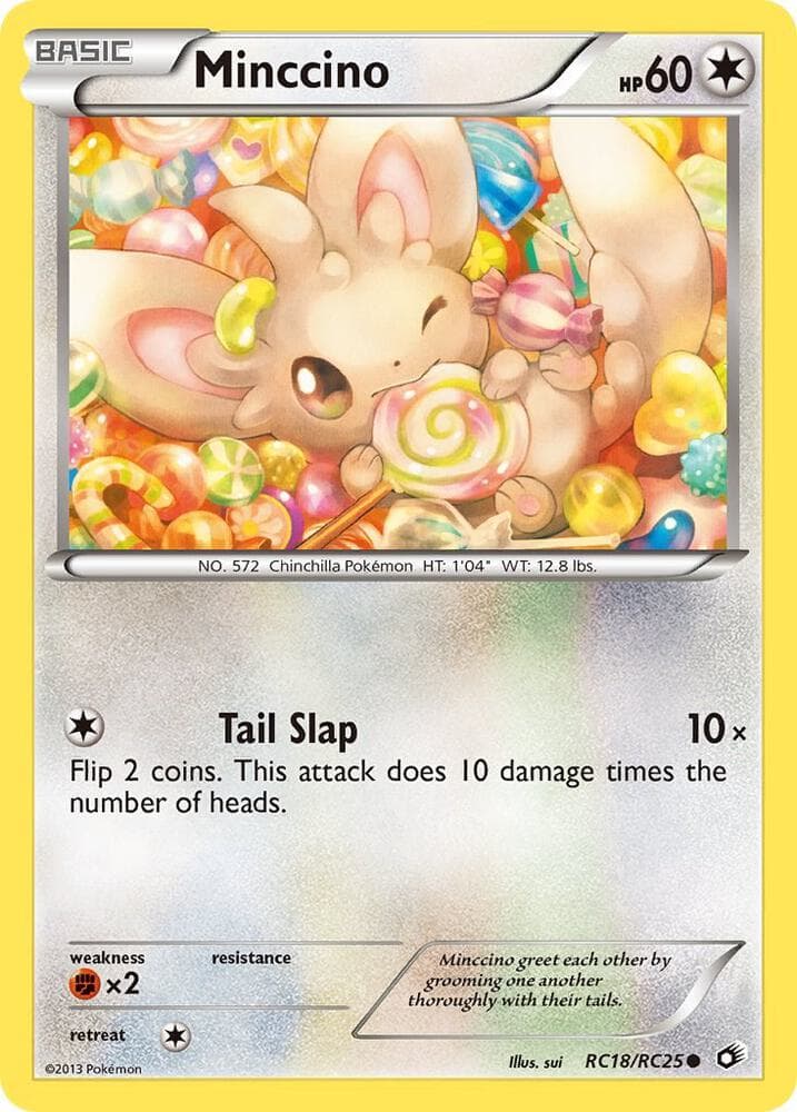 Minccino — изображение карты