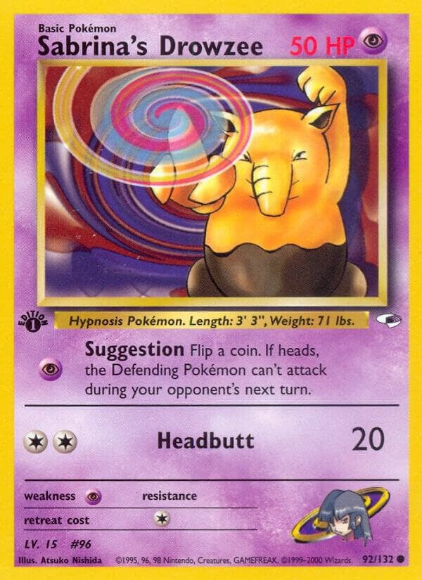 Sabrina's Drowzee — изображение карты