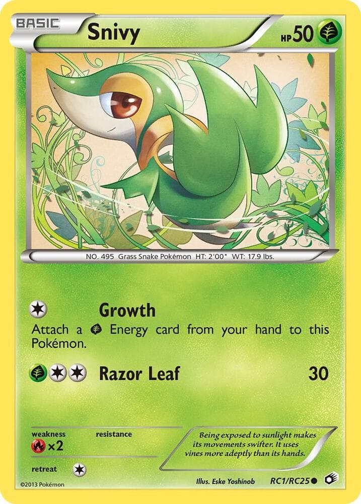 Snivy — изображение карты