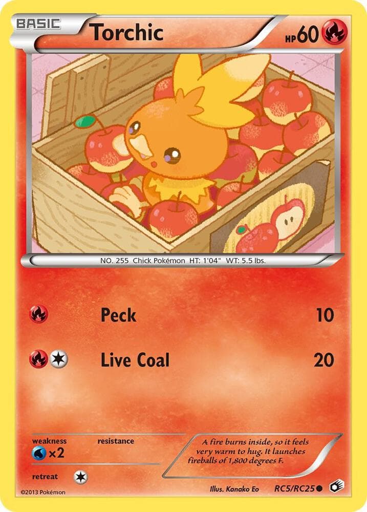 Torchic — изображение карты