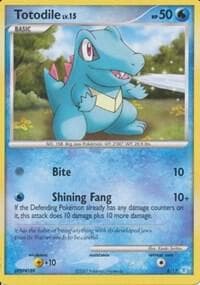 Totodile — изображение карты