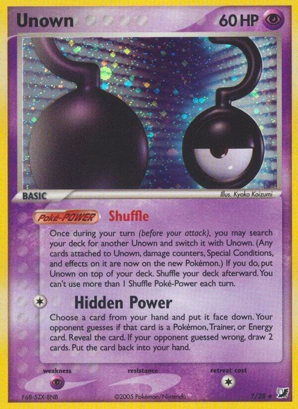 Unown (?) — изображение карты