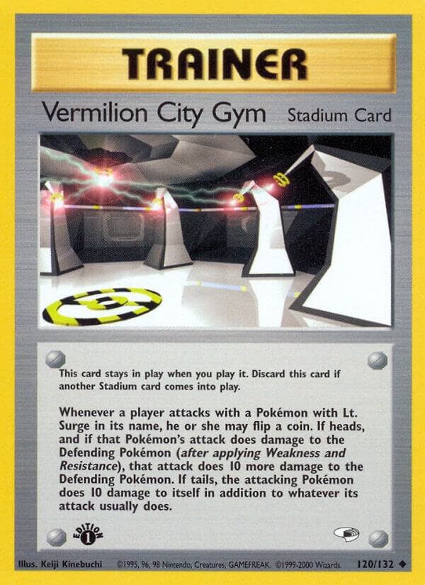 Vermilion City Gym — изображение карты